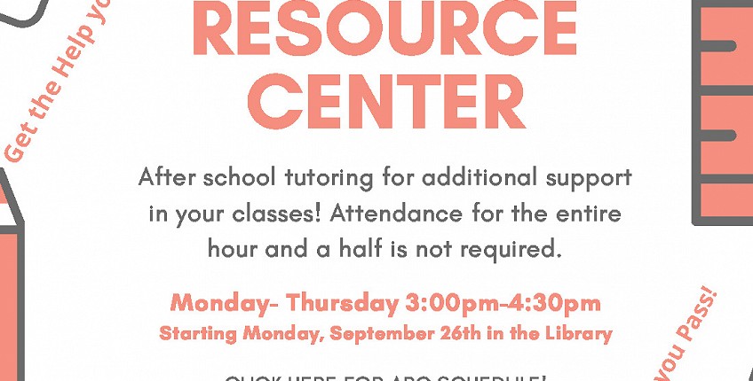 After School Tutoring Starts Today!