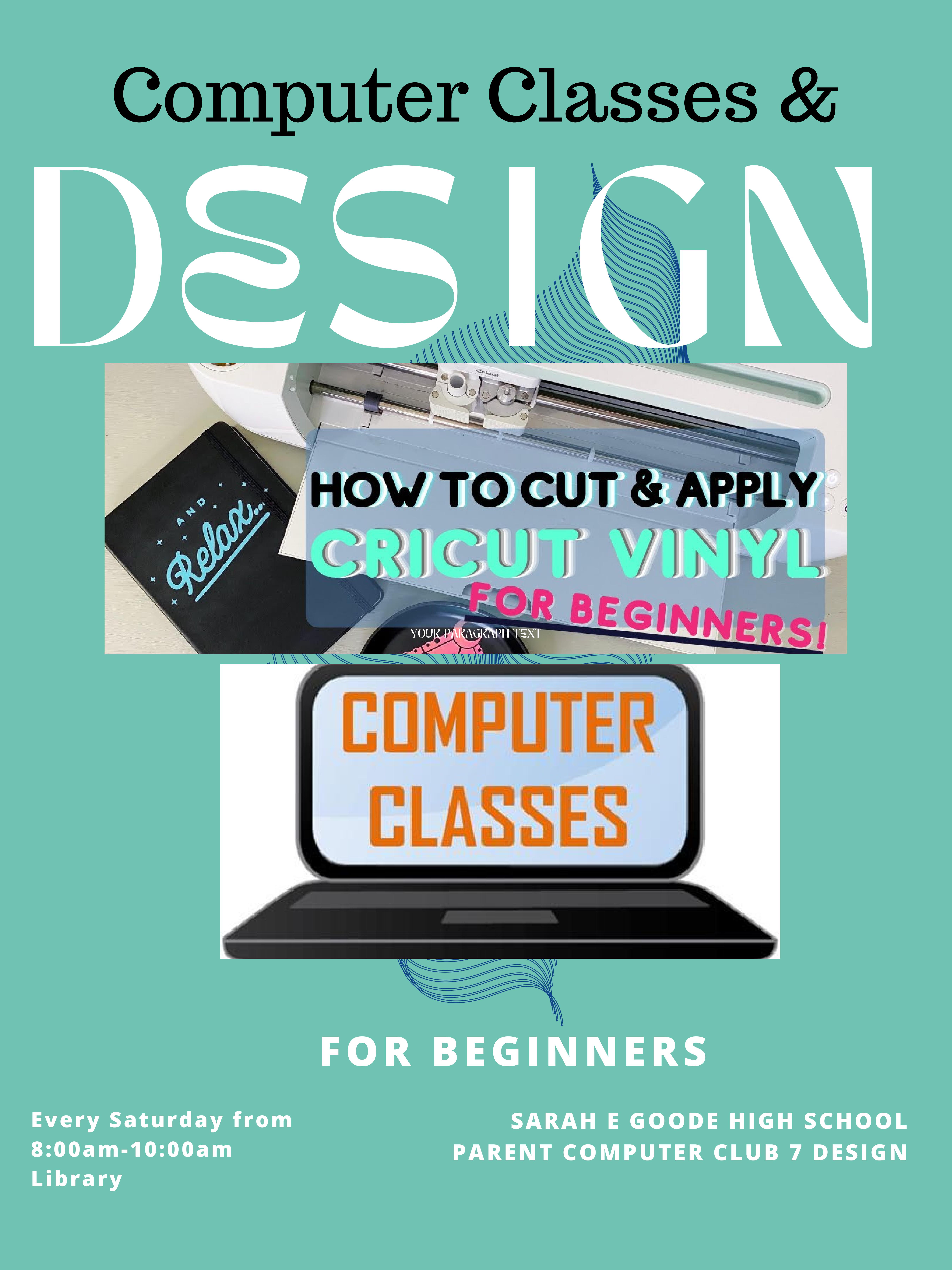 Beginner Computer Class and Design for Parents