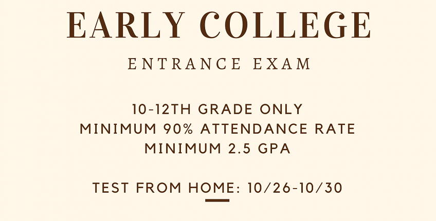 Early College Entrance Exam