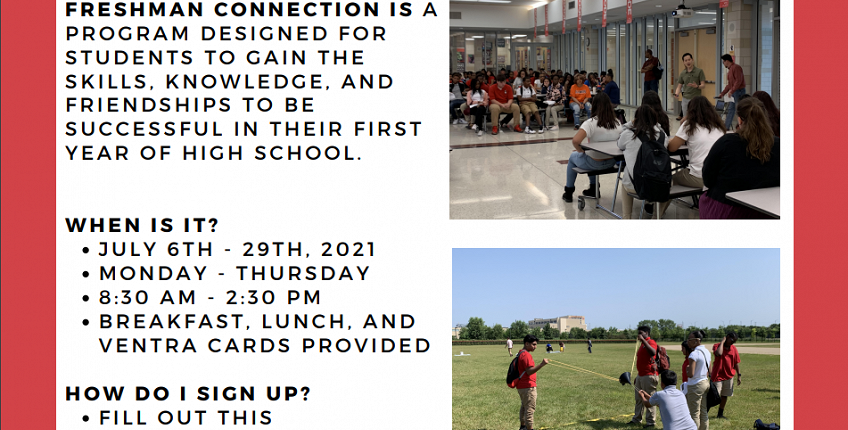 Join Us For Freshman Connection