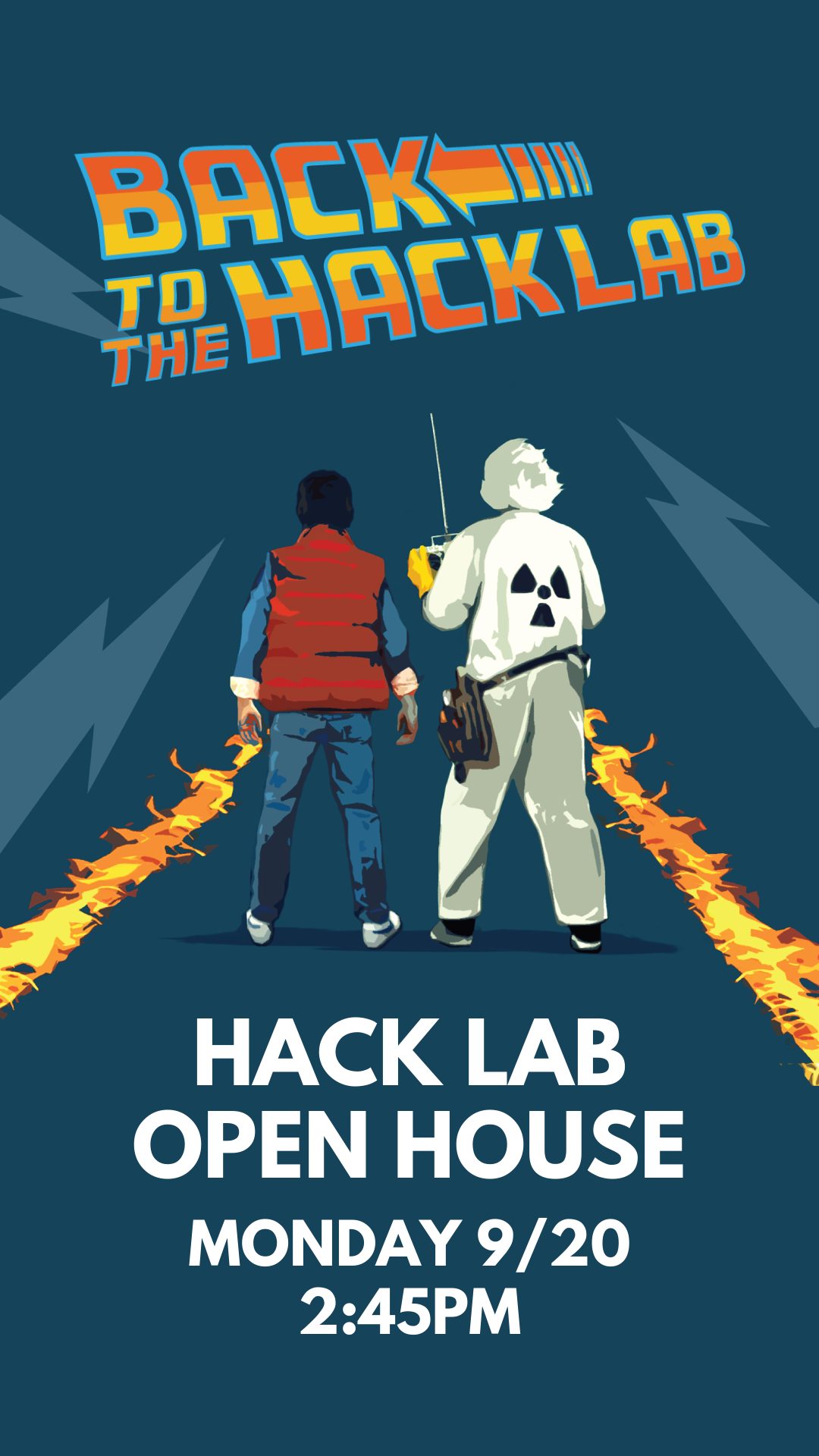 Hack Lab Open House for Students, Monday September 20th