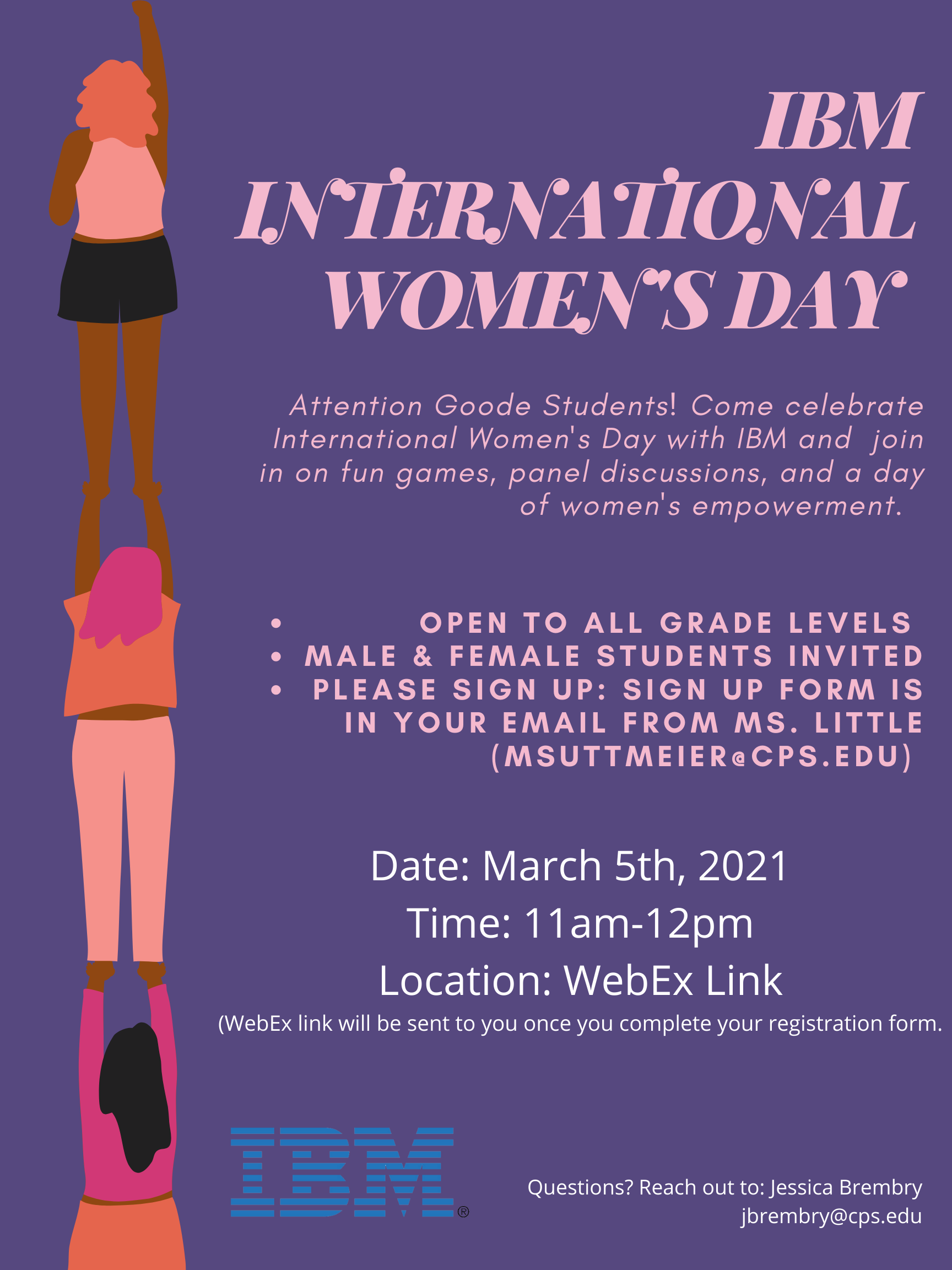 IBM International Women's Day - March 5th