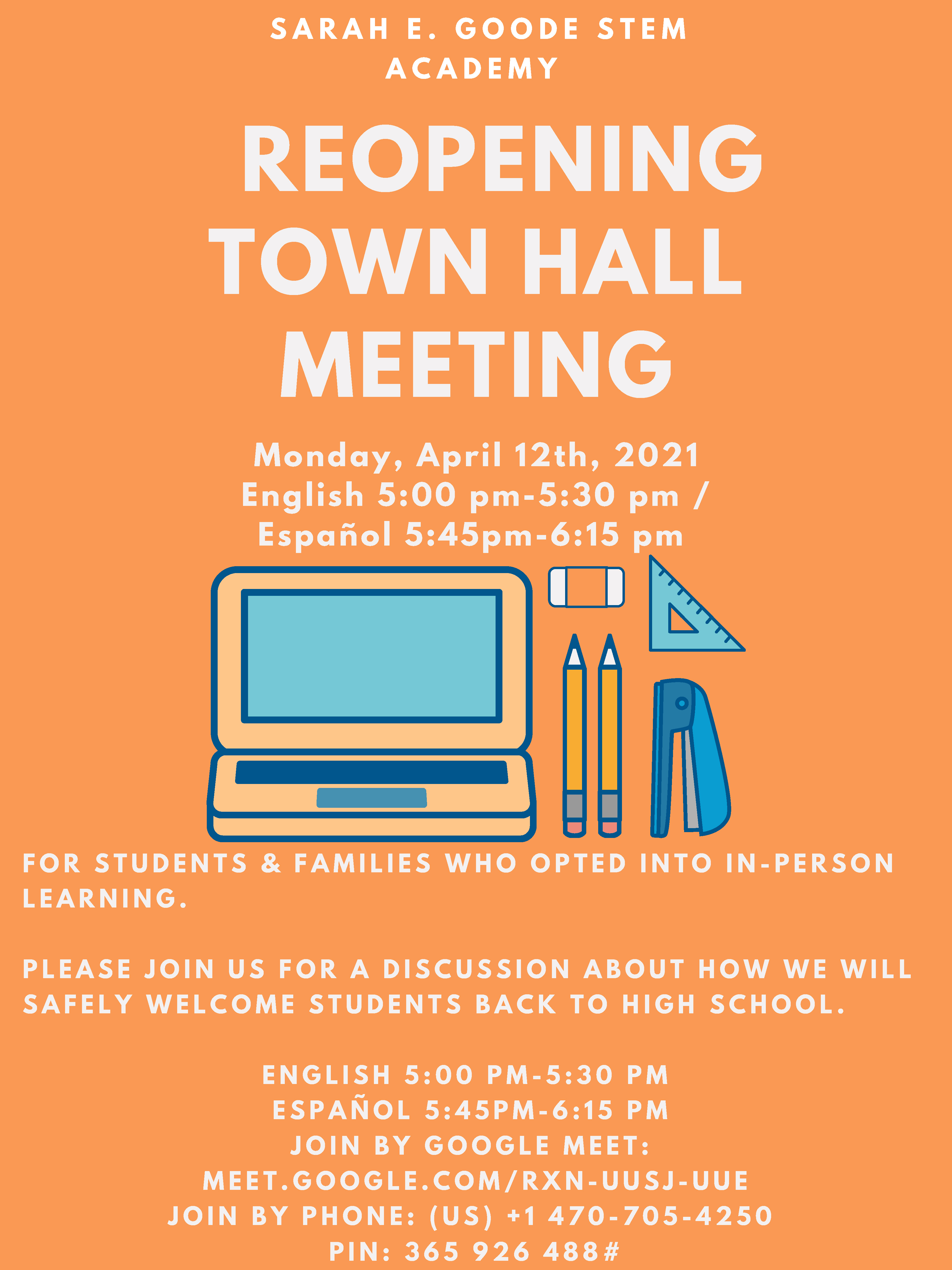 Reopening Town Hall Meeting