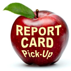 Report Card Pick Up - November 16th