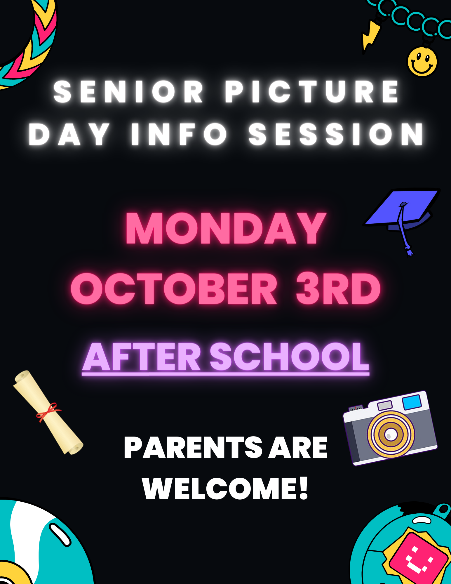 Senior Picture Day Info Session