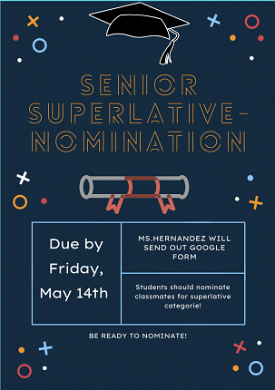 Senior Superlatives Nominations