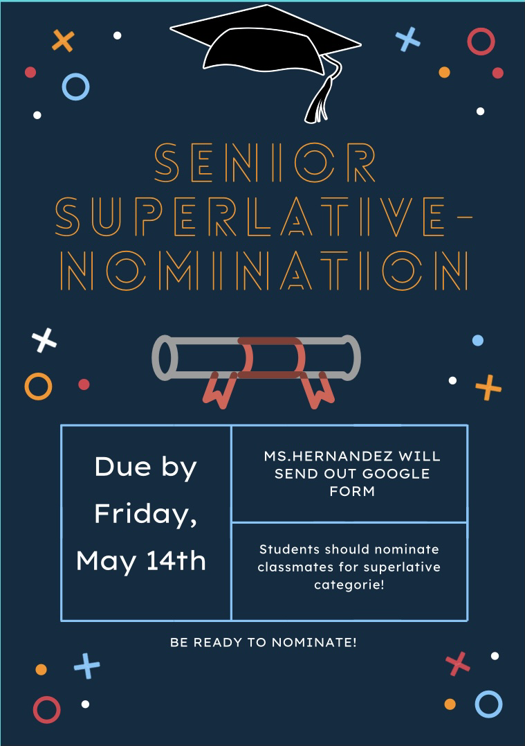 Senior Superlatives Nominations