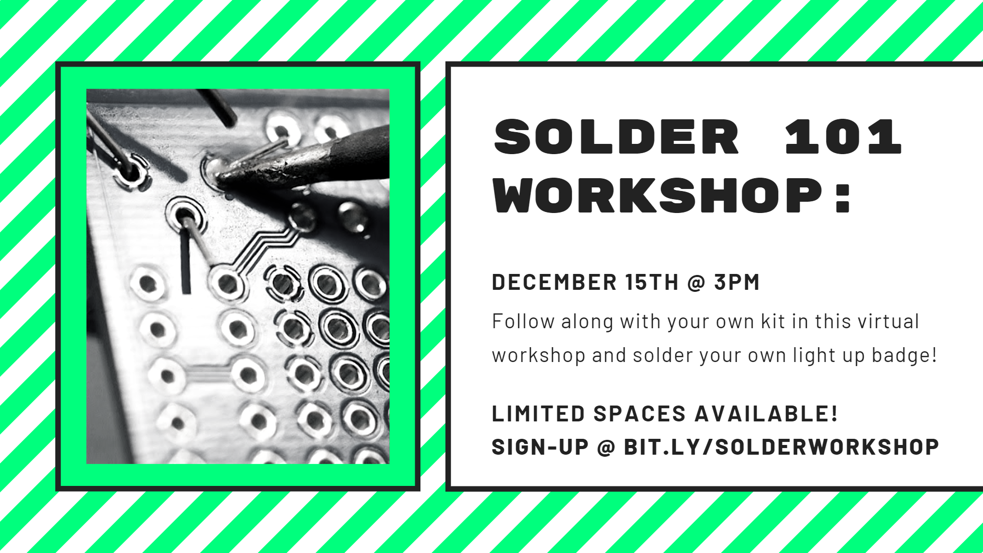 Solder 101 Workshop: Signup